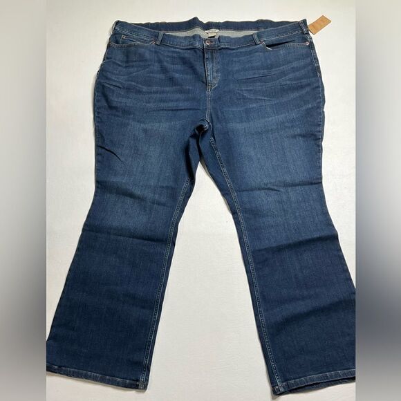 Duluth Trading | NWT Womanās PlusāDaily Denim DuluthFlex Boot Cutā30/31 - Picture 1 of 5